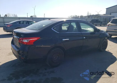 2016 Nissan Sentra S z USA, uszkodzony, nr VIN 3N1AB7AP1GL656338